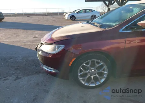 2016 Chrysler 200 C из США, поврежденный, VIN 1C3CCCEG3GN100655